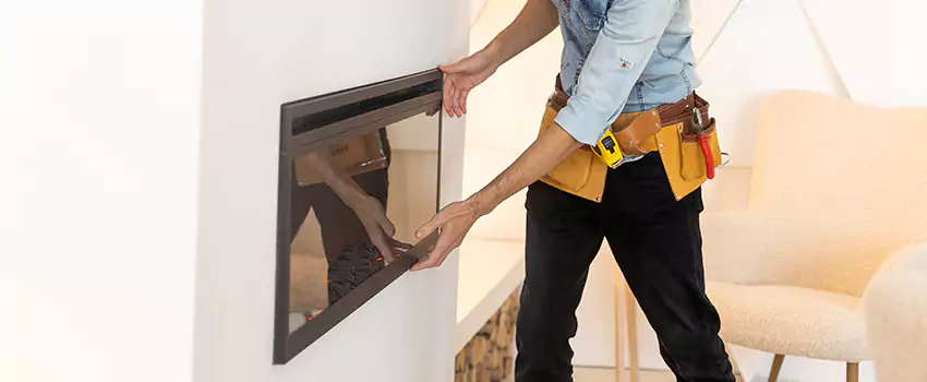 Metal Fireplace Installation in Holiday, Florida