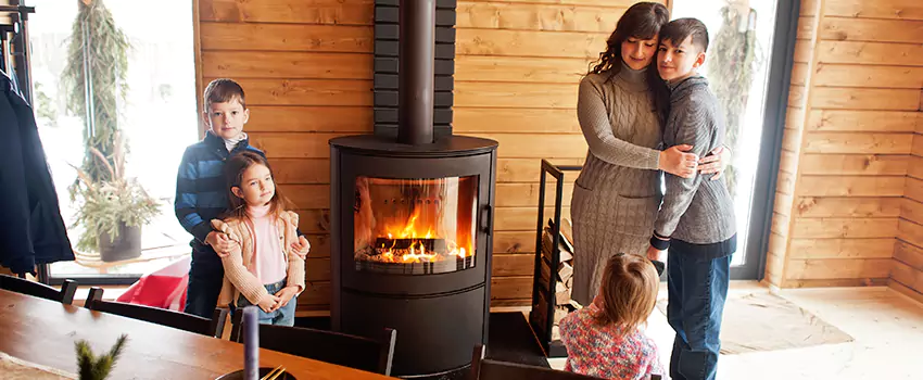 Morso Cast Iron Fireplace Insert Installation in Holiday, Florida