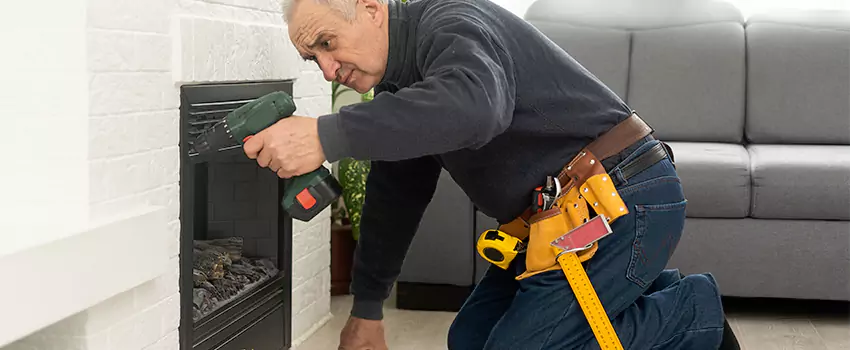 New Indoor Fireplace Installation in Holiday, Florida