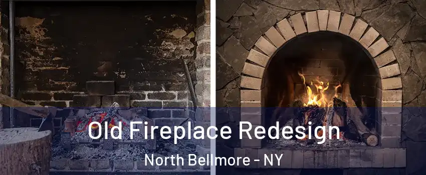 Old Fireplace Redesign North Bellmore - NY
